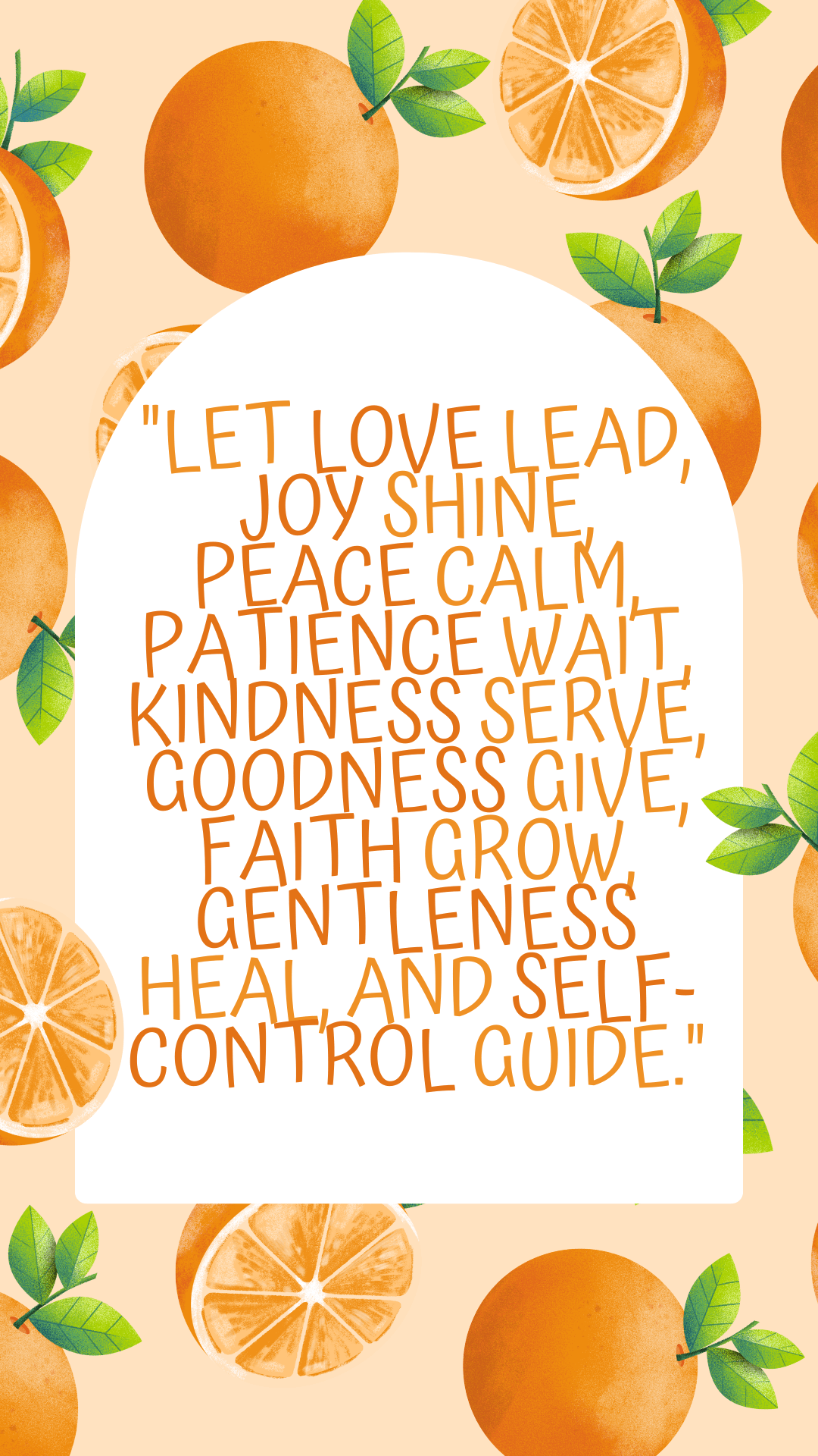 Fruits of the Spirit